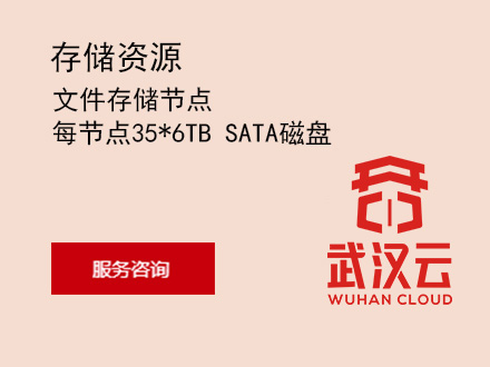 文件存储节点，每节点35*6TB SATA磁盘