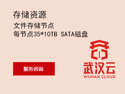 文件存储节点，每节点35*10TB SATA磁盘